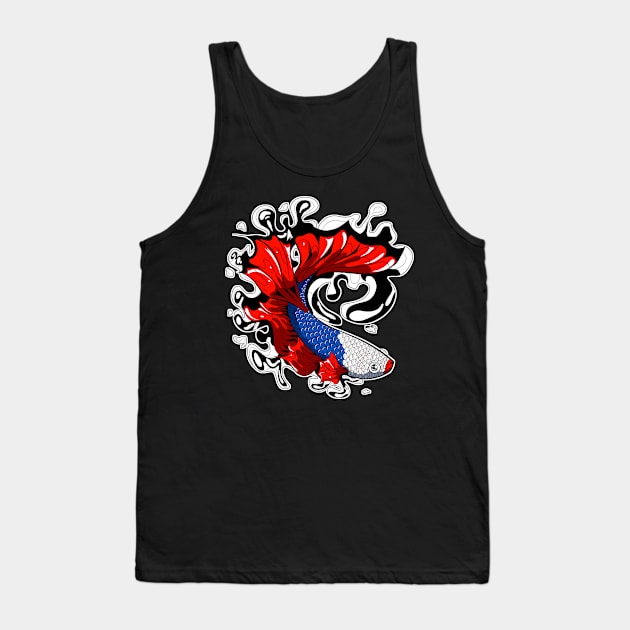 Beautiful fish Tank Top by ZeroSlayer